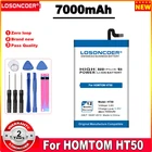 LOSONCOER 7000mAh HT50 Аккумулятор для  HT50