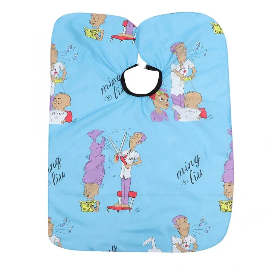 Стрижка волос Детский милый парикмахерский халат накидка для парикмахерской