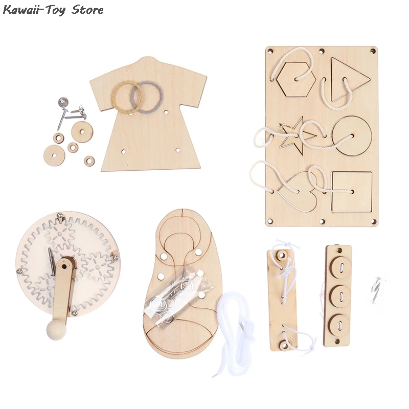 Tablero de madera para beb&eacute;s, tablero de tobog&aacute;n de pato, juguetes educativos para la primera infancia, suministros de rompecabezas para &aacute;lbum de recortes-0