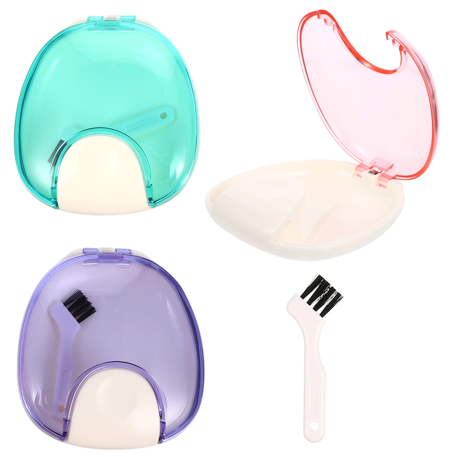 

3pcs Retainer Cases Orthodontic Retainer Cases Retainer Boxes Oral Care Boxes