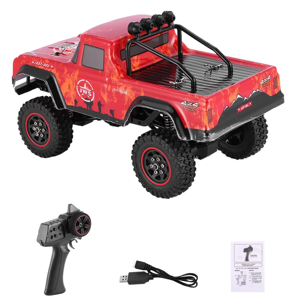 

AX-8801 2.4G 1:18 Scale RTR RC Rock Crawler Car Off Road Climbing RC Vehicle Truck Remote Control RC Car Toy