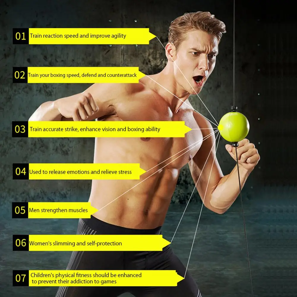 Тренировочный скоростной Боксерский набор для фитнеса оборудование тренировок