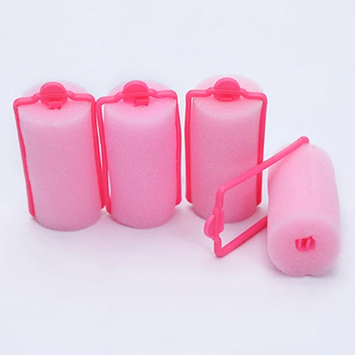 12 Pcs/Bag Magic Sponge Foam Cushion Hair Styling Rollers Curlers Twist Tool Easy to Wear Washable Soft Beauty | Красота и здоровье