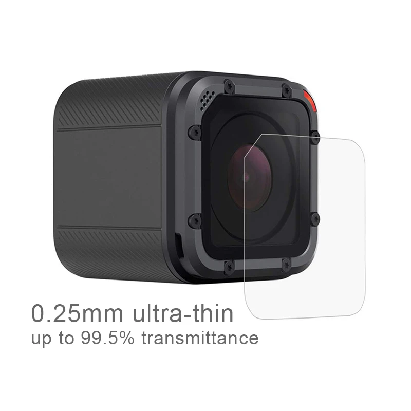 Закаленное защитное стекло для Gopro Hero 4 Session 5 объектив устойчивая к царапинам