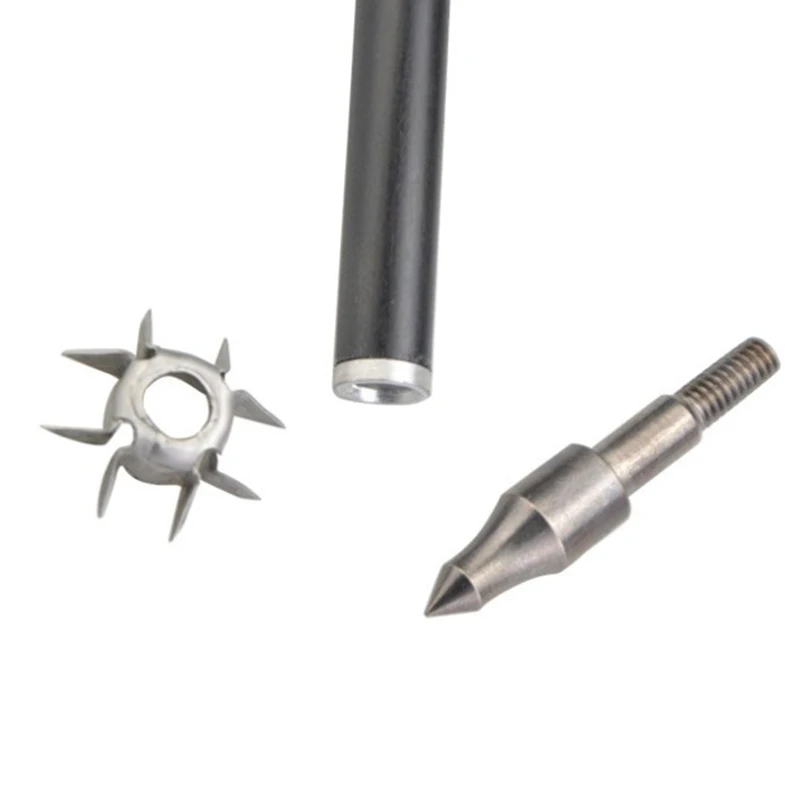 2 шт. 11 г точечные наконечники стрел с широкой головкой стрелы по дзюдо 8 точек в