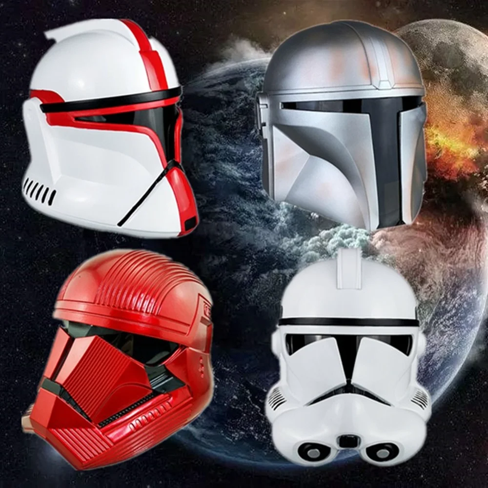 Шлем The Rise of Skywalker красный шлем для косплея мандалориана Sith Trooper маска на Хэллоуин