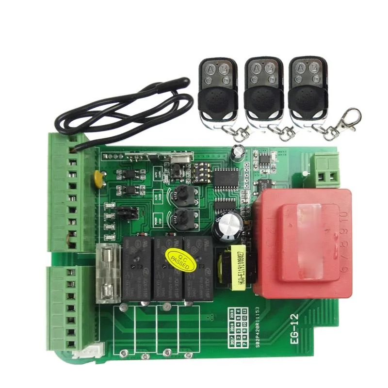 

Sliding gate opener motor control unit PCB controller circuit board electronic card for KMP series
