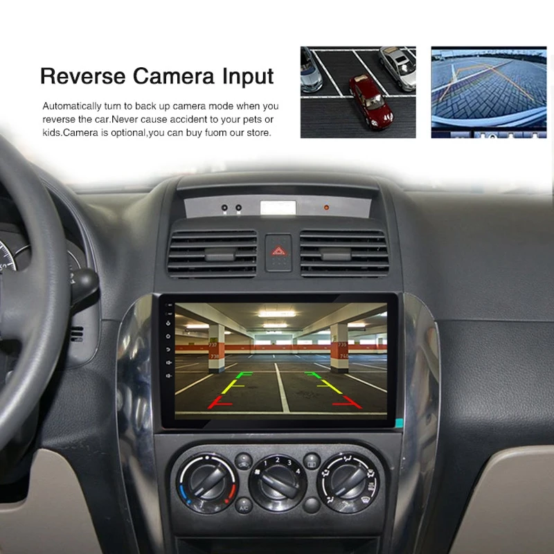 Android 9 0 2 + 32G Автомобильный DvD стерео для Suzuki SX4 2006-2015 дюймов Din HD IPS сенсорный GPS