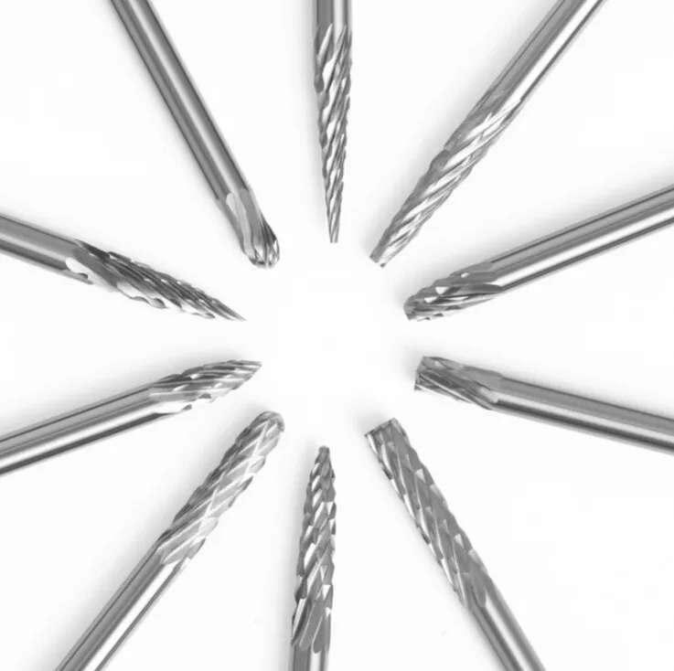

10pcs Grinding Head Drill Bit 3x3mm Grinding Head Drill Bits Engraving