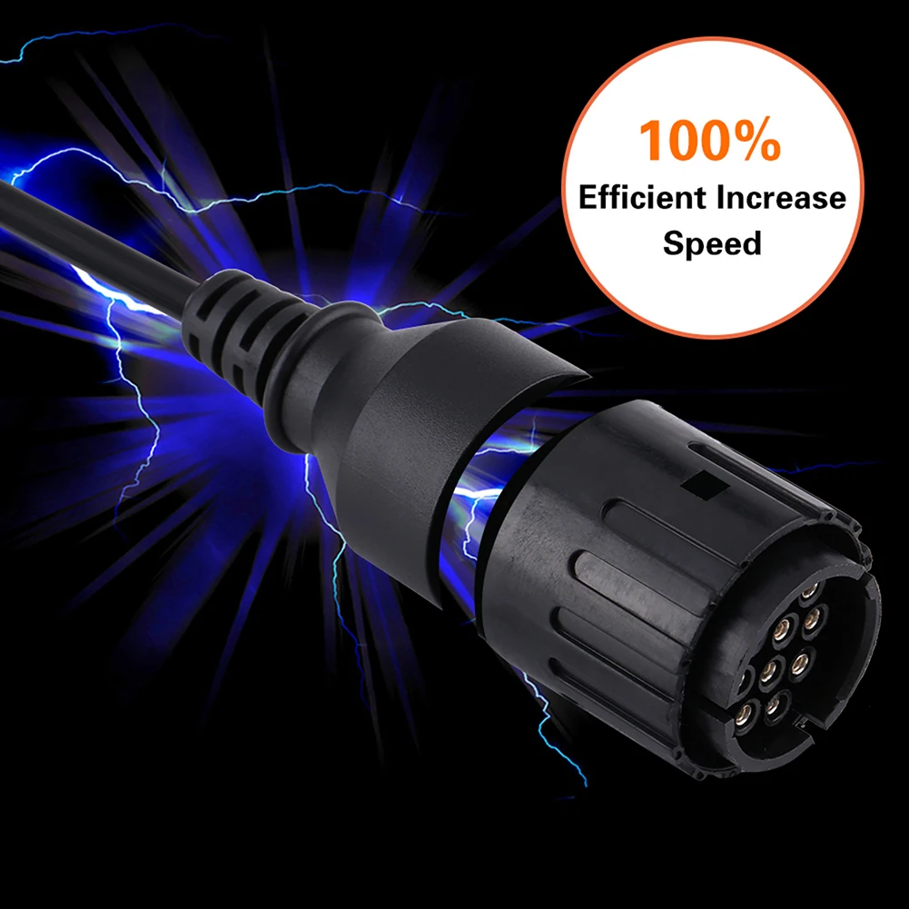 10-контактный адаптер OBD 2 16-контактный штекер-гнездо Удлинительный кабель для