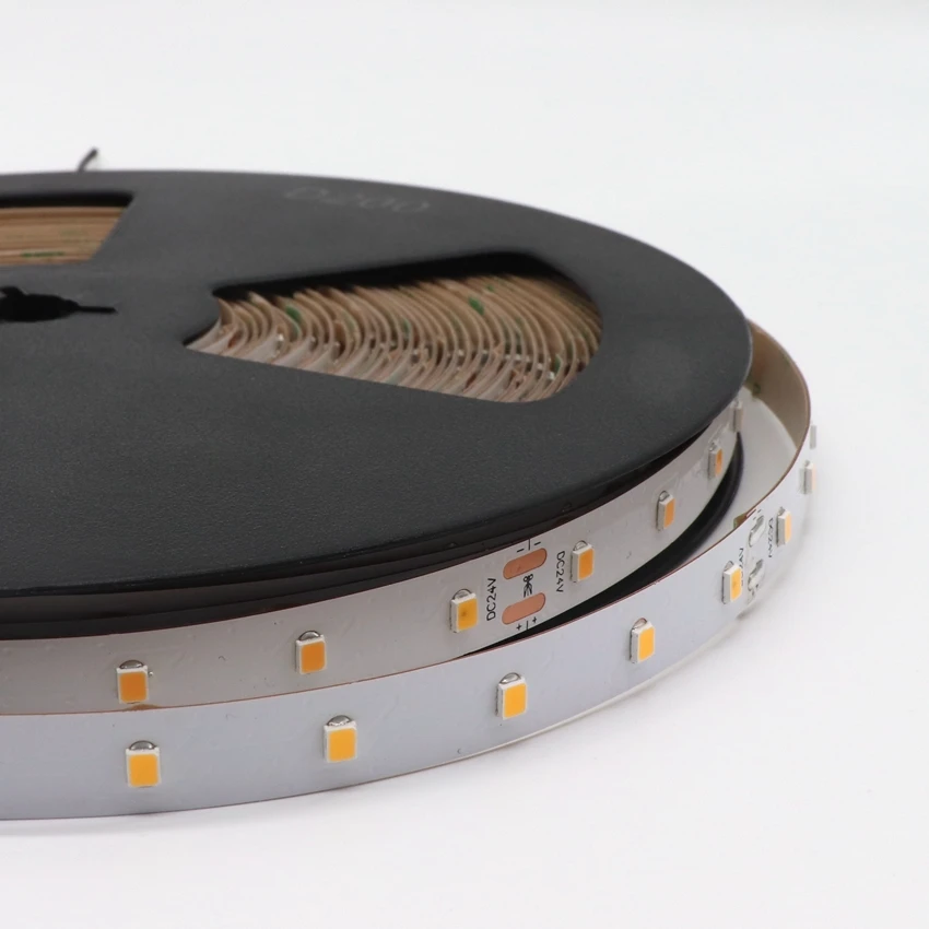 

Built-in Constant Current IC 2835 LED Strip 60Leds/m DC24V cri90 30meter/roll high efficiendy constant current IC led strip