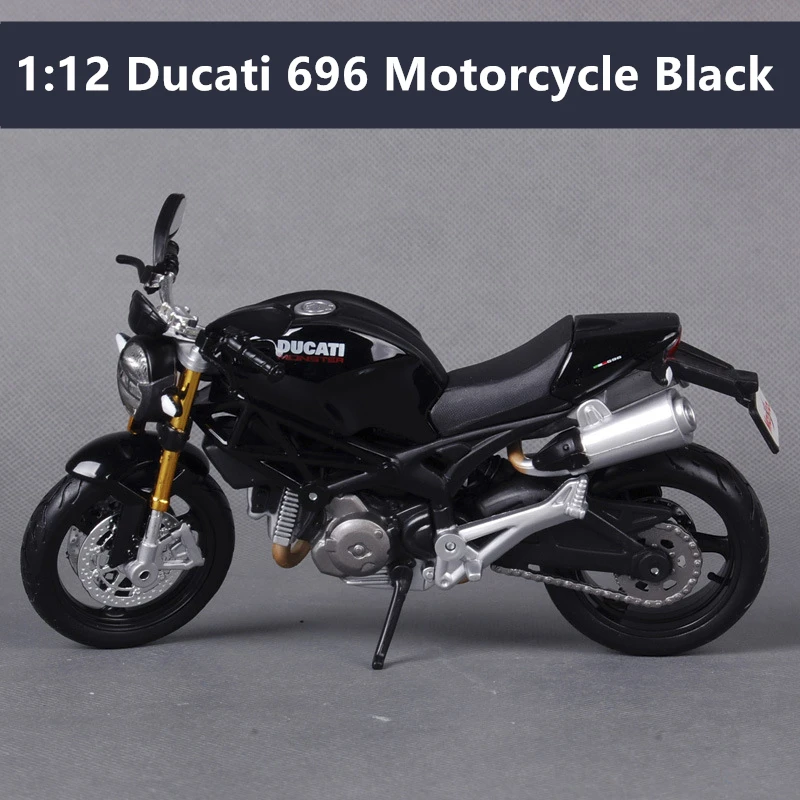 Ducati 696 Maisto 1:12 Yamaha 450F моделирование сплав Мотокросс серии авторизованный модель мотоцикла игрушечный автомобиль - Цвет: Ducati 696