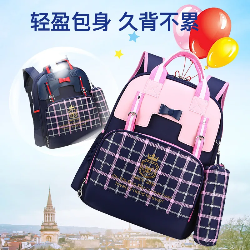 2023 children school bags Girls Kids Backpack Waterproof primary school backpack kids Satchel prinecss schoolbag sac enfant