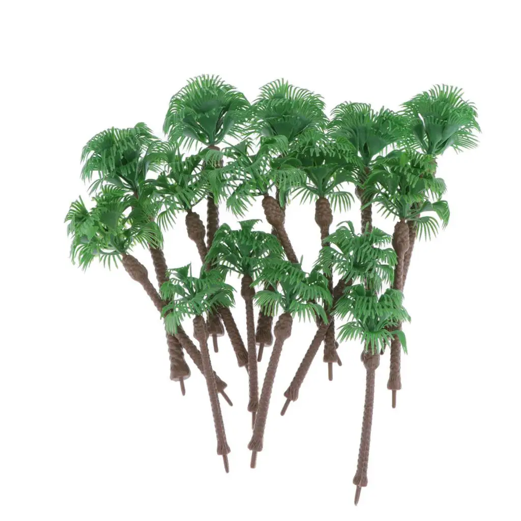 

MagiDeal Train Railways Scenery Model Trees War Game Park Layout 10cm-15cm
