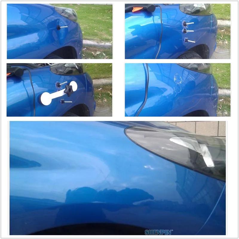 Kuulee PDR Инструменты для ремонта тела вмятин набор инструментов Съемник сумка