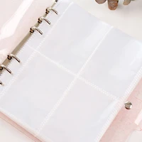 35inch card holder album pages 10 pages card sleeves storage photo holder transparent photo album inner pages