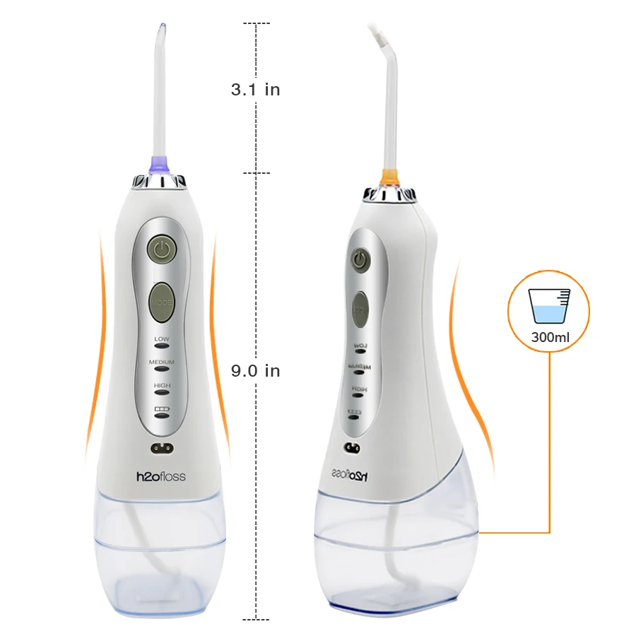 Ирригатор для полости рта USB Перезаряжаемый водный Флоссер переносная зубная