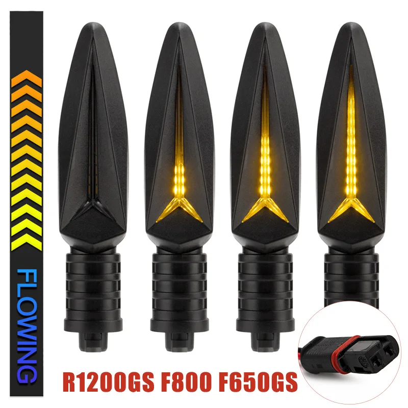 Светодиодный Сигналы поворота для мотоцикла BMW Мотоцикл светильник с