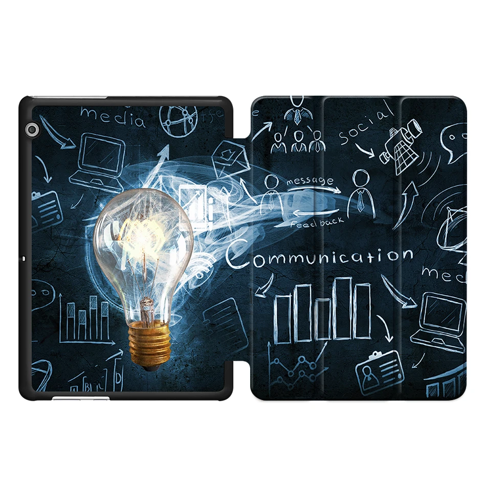 HW10 MTT чехол для huawei MediaPad T3 10 дюймов AGS-L09 AGS-L03 из искусственной кожи флип чехол для планшета huawei Honor Play Pad 2 9,6 Funda - Цвет: HW10