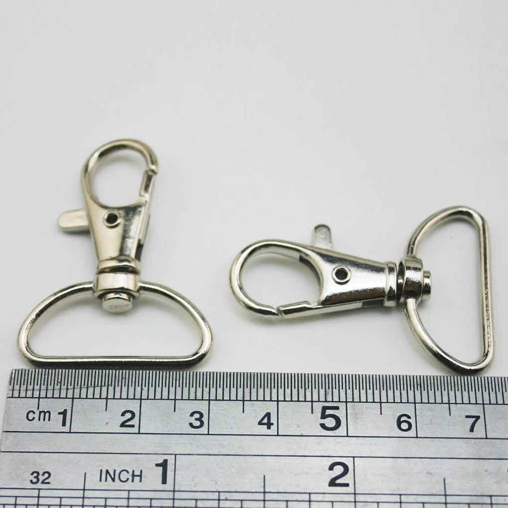 25 шт. d образное кольцо Омаров Металлическая Застежка карабин зажим поворотный