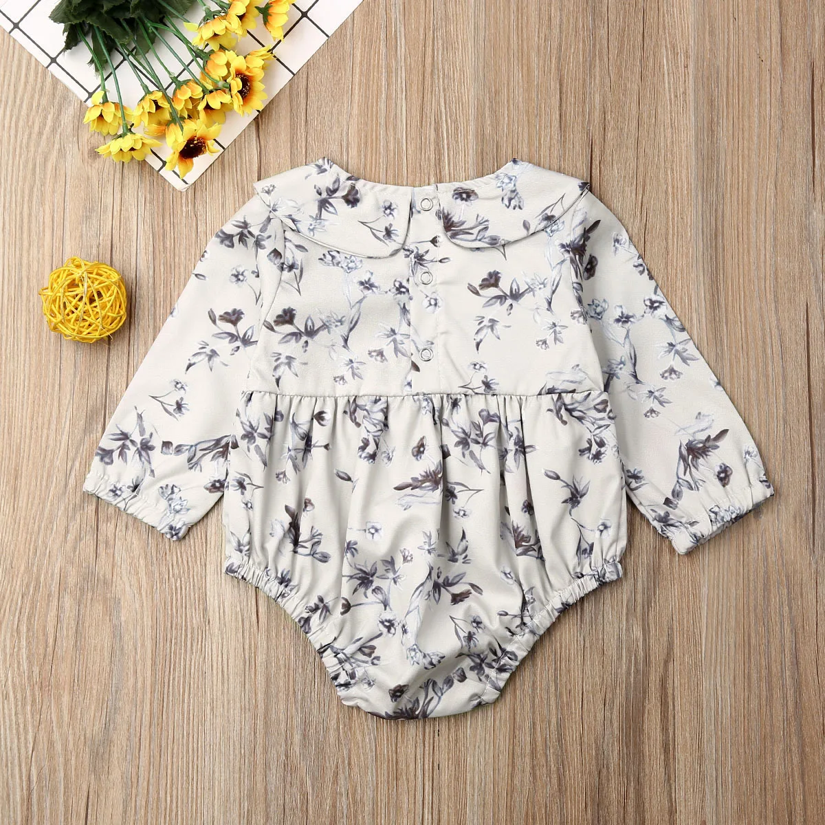 Коллекция 2019 года весенне-осенняя одежда для малышей милый комбинезон с длинными