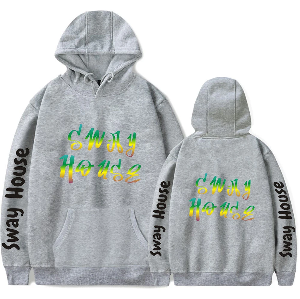 Sway House 2D Broke Again 2020 New Harajuku Printed Fashion Hoodies Sweatshirt Casual Women/men | Мужская одежда