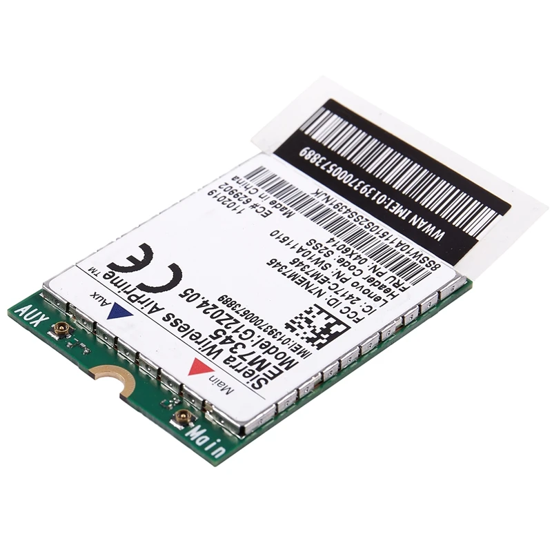 GOBI5000 EM7345 LTE FRU 00JT511 ThinkPad 10 планшеты TP WWAN к оператору сотовой связи HSPA + 42 Мбит/с 4G
