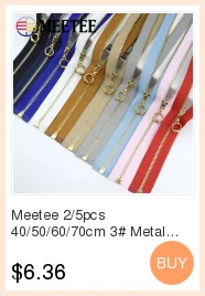 Meetee 2/5/10 метров 5# разъемная застежка-молния нейлона Цветной зубец Застежка-молния черный, белый цвет ткань код со стандартом ISO в Гуанчжоу Китай, который специализируется DIY Домашний текстиль мешок швейная фурнитура