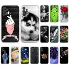 Чехол для Samsung Galaxy A32, силиконовый мягкий чехол-накладка для Samsung A6, A8 Plus, A7 2018, A60, A720, A730, A750, чехол с цветочным рисунком