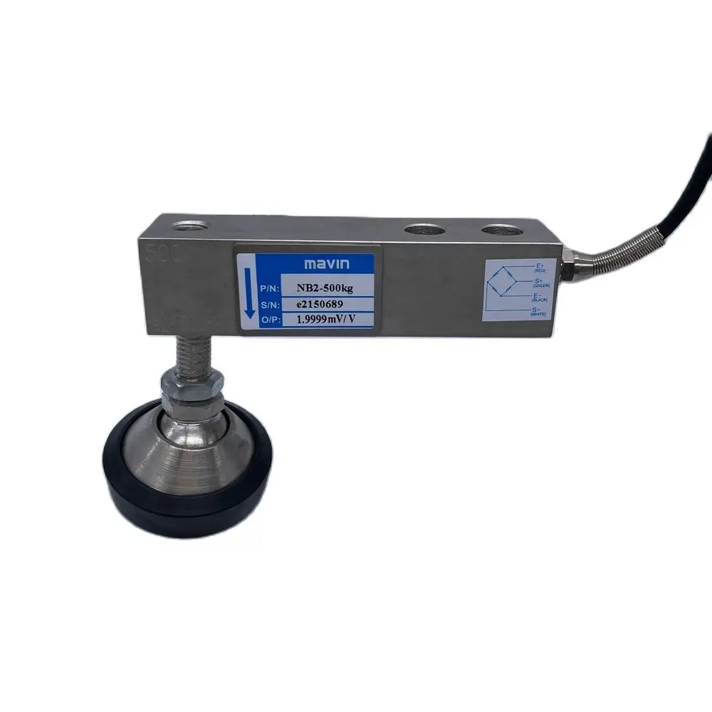 High Quality NB2 Load Cell for Floor Electronic Scale Hopper Scale Compression Foce Sensor 100kg 250kg 1T 2T 3T Capacity