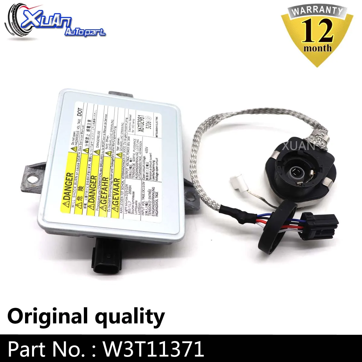 XUAN W3T11371 D2S D2R HID ксеноновый балласт для фар с воспламенителем Acura TSX TL Honda Accord S2000 Mazda 3