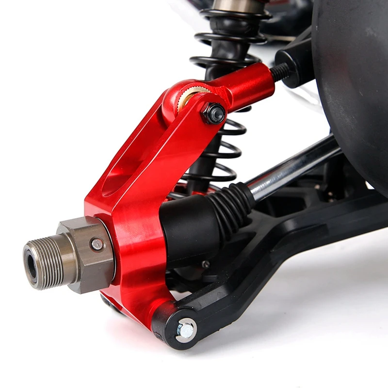 

CNC One-Piece Rear Wheel Bearing Base Kit with CNC Symmetrical Push-Pull Steering Kit