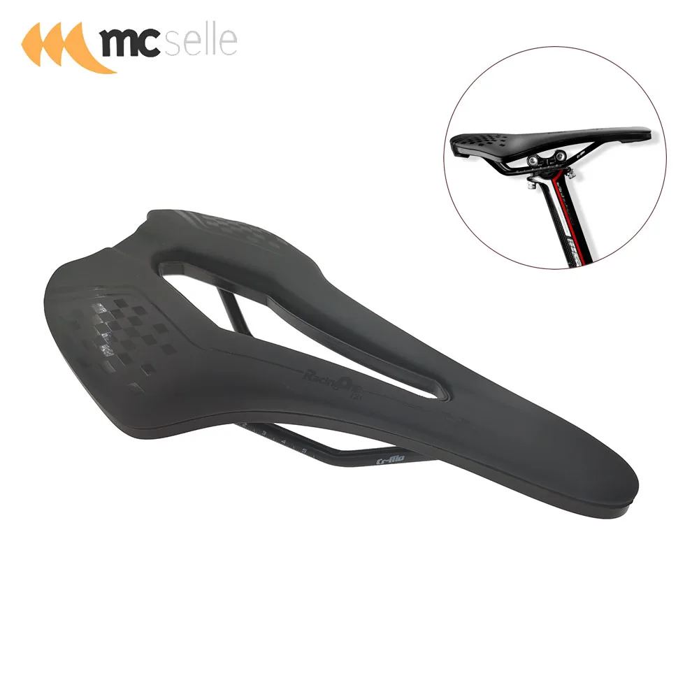 

MCSelle MTB Road Bike Seat Cushion Hollowed Mountain Bike Saddle Lightweight Comfortable Cycling Seats for Men Women Racing Seat