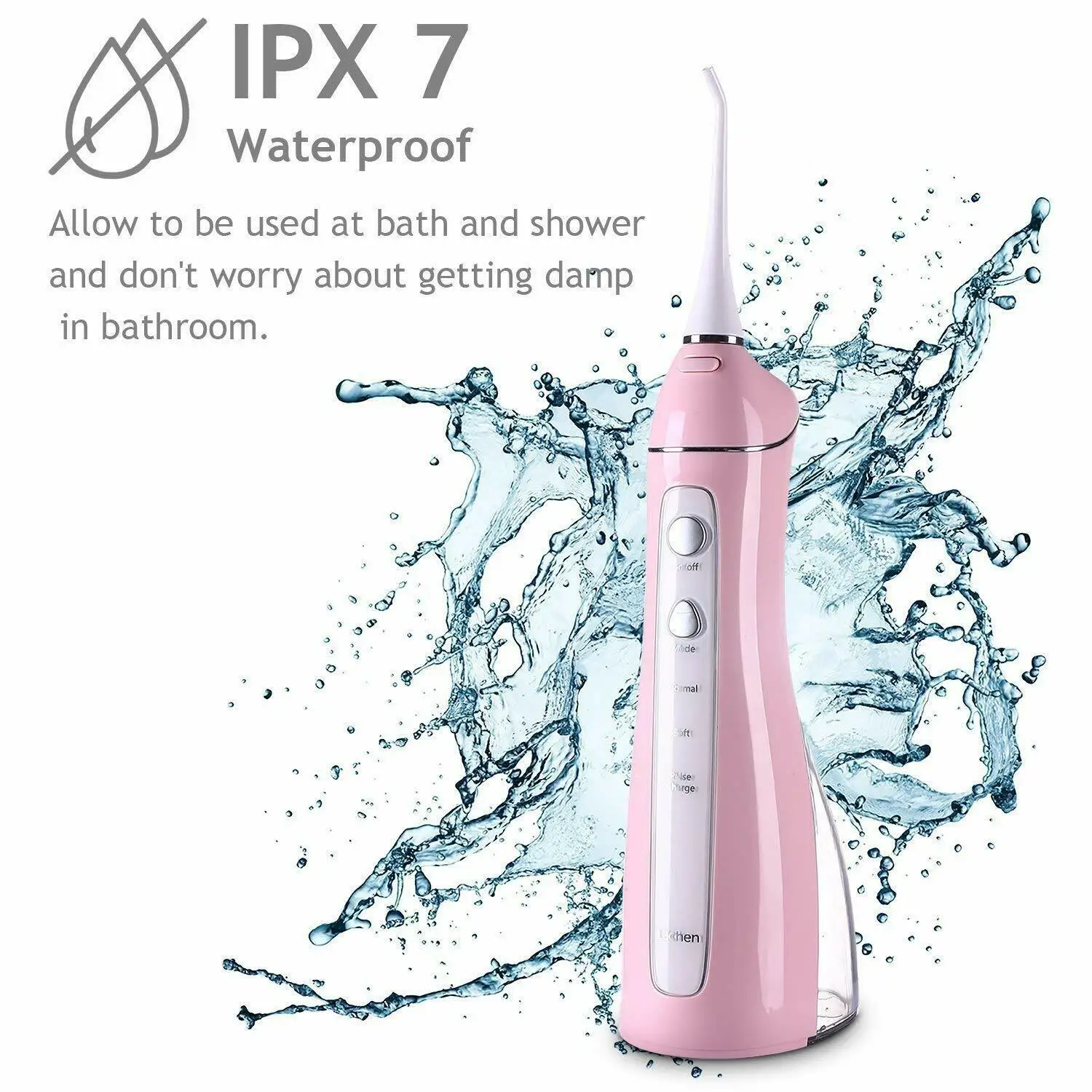 Lachen Dental Flosser Oral Irrigator Water Floss Tooth Pick Jet Irrigation 5 Nozzle Rechargeable | Бытовая техника