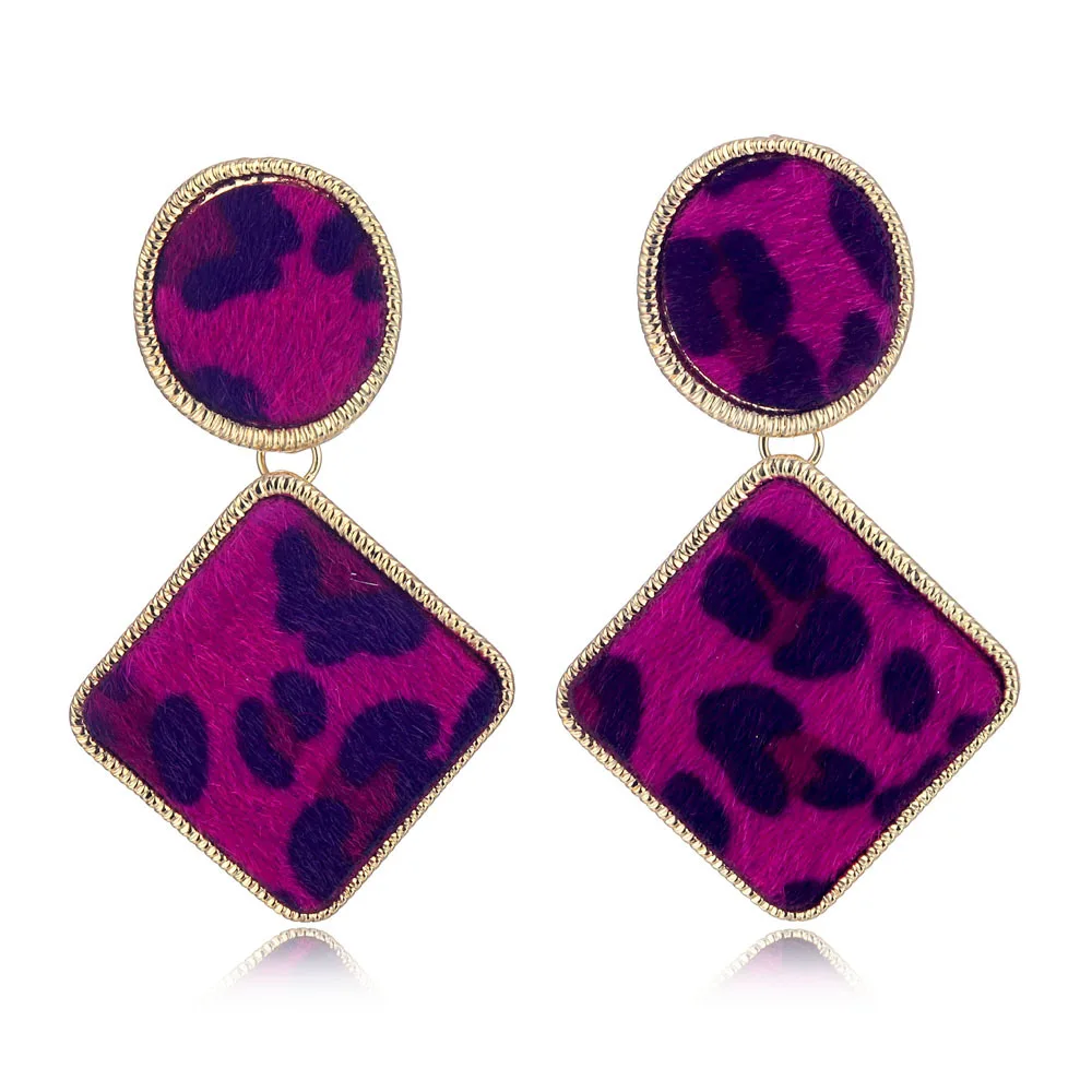 Женские серьги-подвески ZA Длинные акриловые серьги в стиле панк с