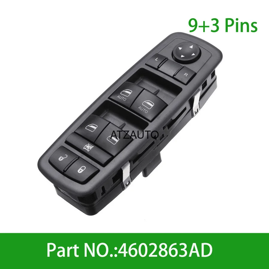 

Главный переключатель окон для Jeep Liberty 2008-2013 4602863AB 4602863AC 4602863AD