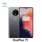 Сотовый телефон OnePlus 7T, глобальная прошивка, 8 Гб 256 ГБ, Восьмиядерный процессор Snapdragon 855 Plus, AMOLED экран 90 Гц, тройная камера 48 МП, UFS 3.0 NFC