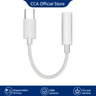 Аудиокабель CCA с разъемом типа C 3,5 для наушников, USB C штекер на 3,5 мм гнездо для Xiaomi 6 Mi6 MI 8 SE A2 MIX 2S AUX