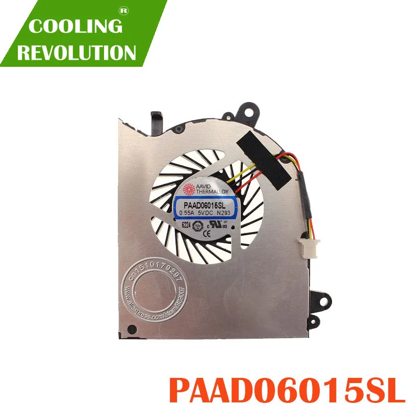 Новый оригинальный вентилятор охлаждения GPU для ноутбука MSI GS60 PAAD06015SL 0 55a 5 в