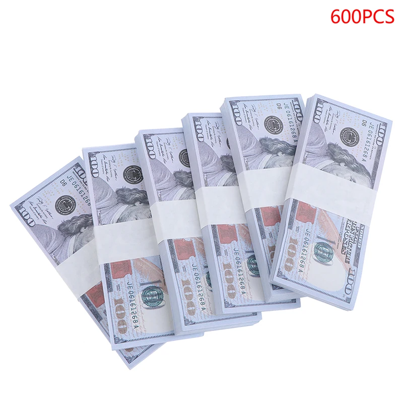 

600PCS Paper Heaven Hell Bank Notes Currency Prop Ancestor Money Dollar (US.1000)