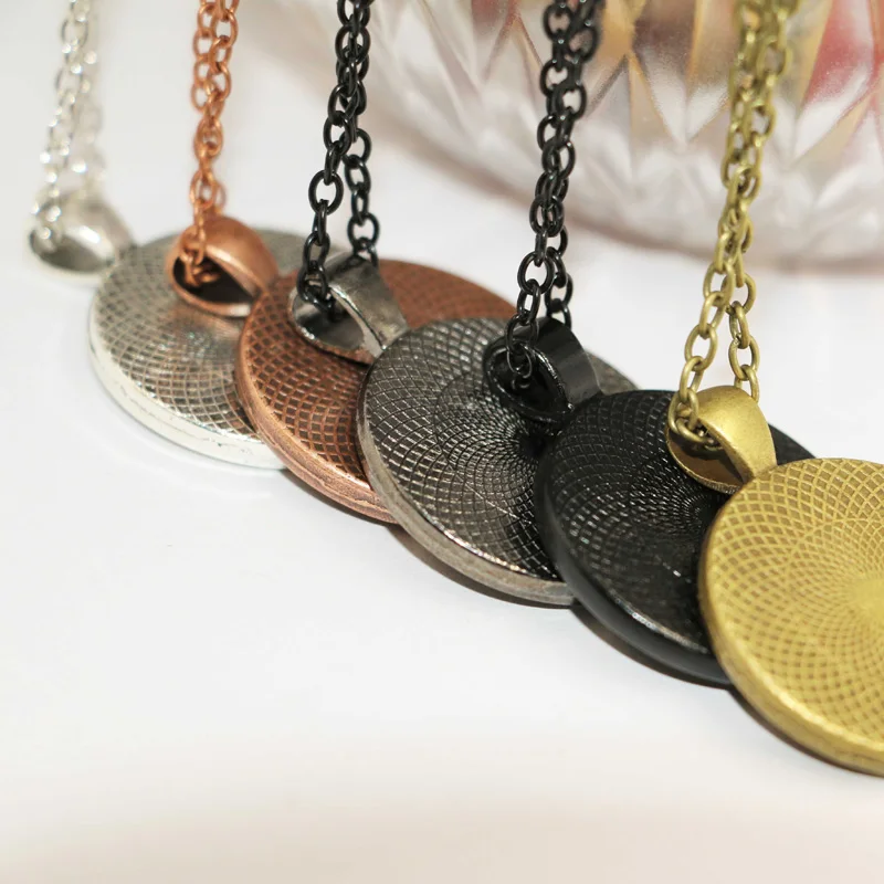 Shiny moon pendant necklace space jewelry galaxy choker nebula neckless glass cabochon universe silver Color chain | Украшения и