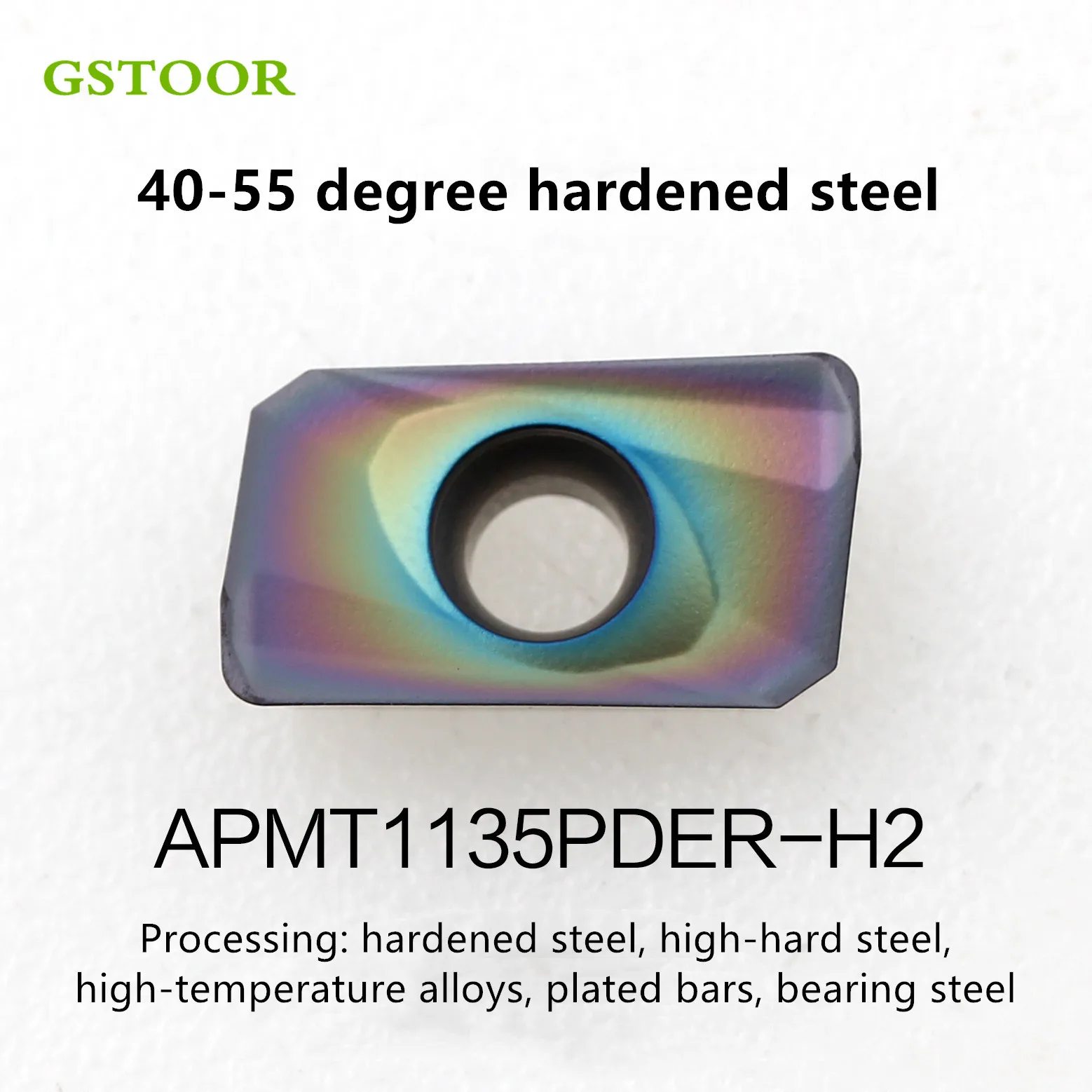 10 шт. токарный инструмент APMT1135PDER-XM H2 APMT1604PDER-H2 XM APMT1605PEER-XM GH55 из закаленной стали для