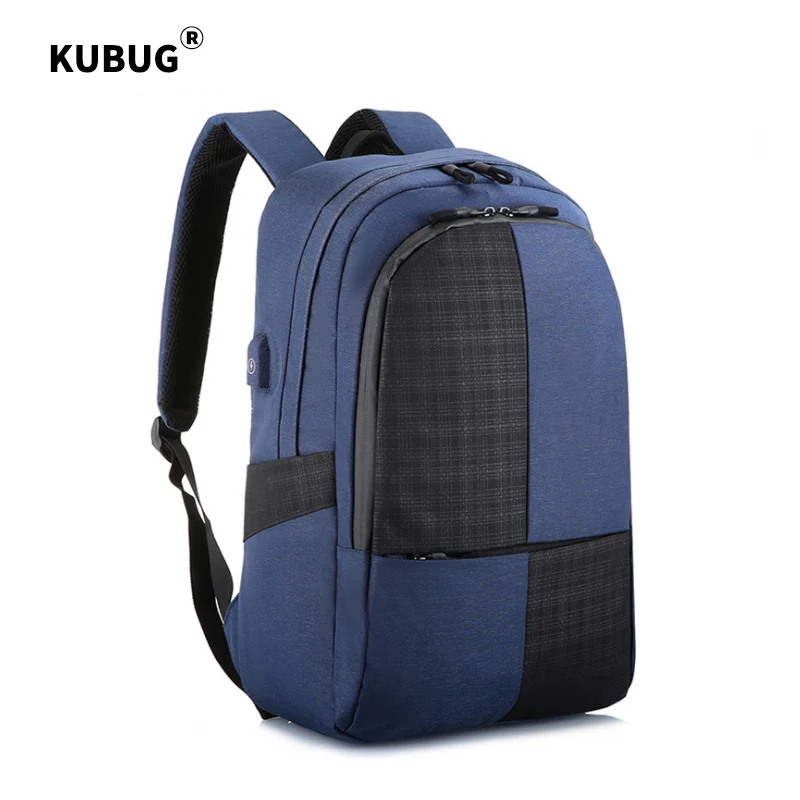 Модные мужские рюкзаки KUBUG с защитой от кражи многофункциональная