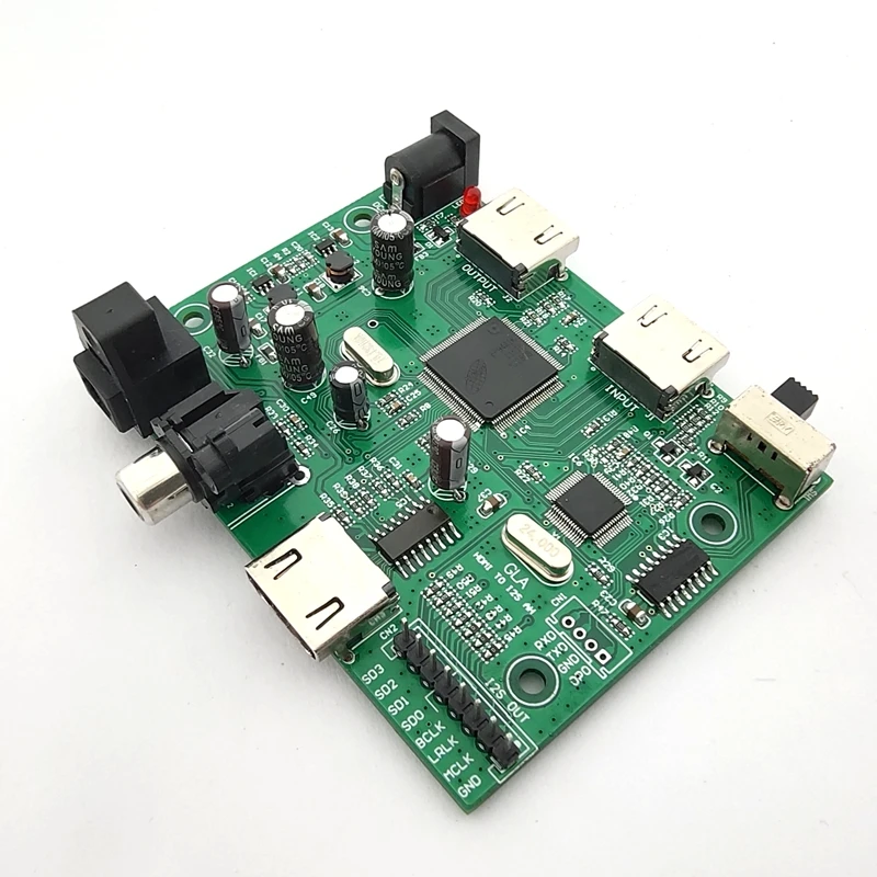 Разъединение HDMI и извлечение аудио 7,1 каналов ies/DSD/HBR/волокно/коаксиальный(HDMI к ies/IIS