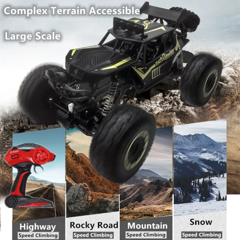 4WD высокое Скорость внедорожных восхождение на радиоуправлении 1:8