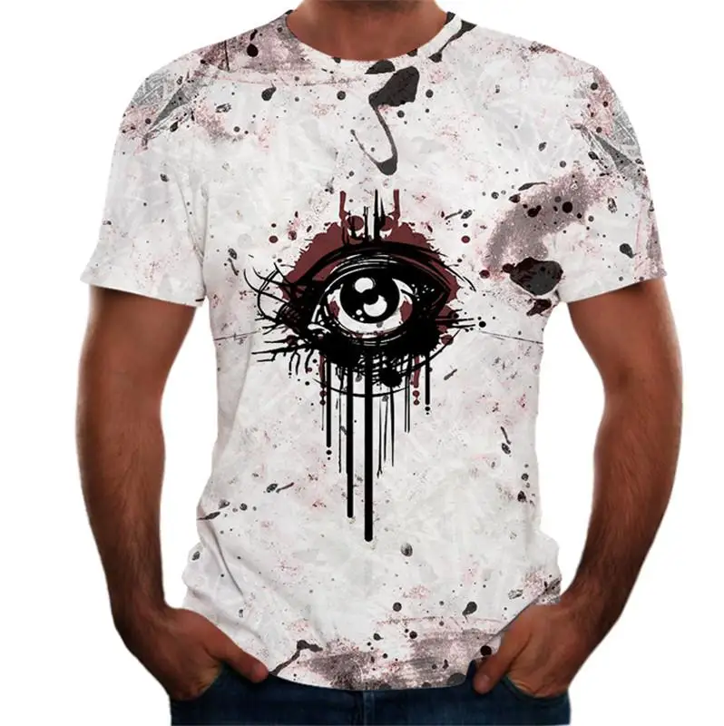2020 новая футболка мужская забавная аниме воздушный шар 3d Футболка с принтом в