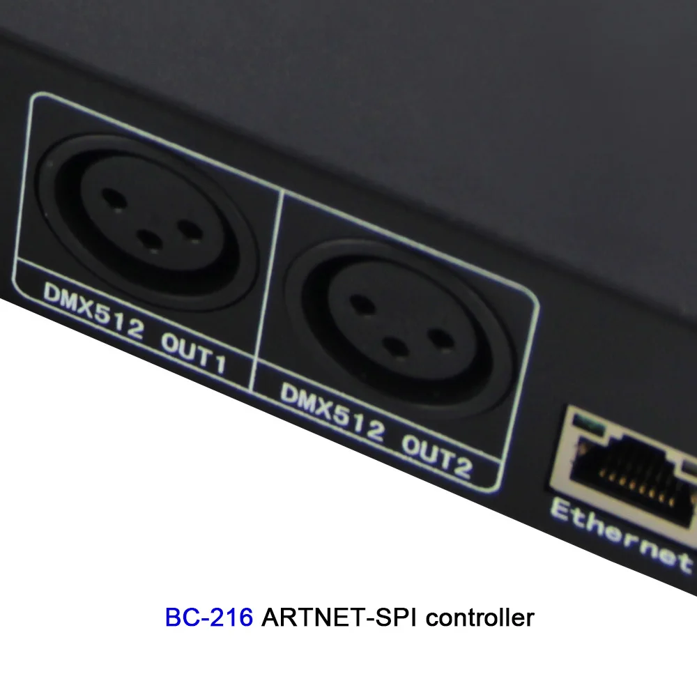 BC 204 4 CH/BC 216 16CH Artnet к SPI/DMX WS2811 WS2812B SK6812 пикселей светильник контроллер Eternet протокол