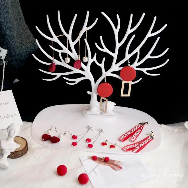 Подставка для украшений Rasalhaguer мраморная/металлическая