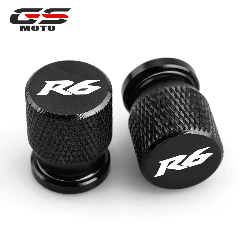 

For YAMAHA YZF R1 R3 R6 YZFR1 YZFR3 YZFR6 Universal CNC Aluminum Motorcycle Accessories Wheel Tire Valve Dustproof Caps Cover
