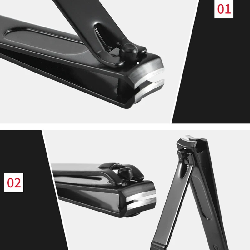 1*Travel Hygiene Dead Skin Remover Edge Cutter Stainless Steel Nail Clipper Fingernail Cutting Trimmer Machine Toenail Scissors - купить по